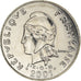 Moeda, Polinésia Francesa, 20 Francs, 2001, Paris, FDC, MS(65-70), Níquel