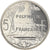 Moneta, Polinesia francese, 5 Francs, 2001, Paris, FDC, FDC, Alluminio, KM:12