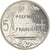 Moneta, Polinesia francese, 5 Francs, 2001, Paris, FDC, Alluminio, KM:12