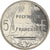 Moneta, Polinesia francese, 5 Francs, 2001, Paris, FDC, Alluminio, KM:12