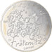 France, 10 Euro, Fraternité Automne Sempé, 2014, Paris, FDC, MS(65-70), Silver