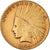 Coin, United States, Indian Head, $10, Eagle, 1913, U.S. Mint, Philadelphia