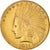 Moneda, Estados Unidos, Indian Head, $10, Eagle, 1911, Philadelphia, EBC, Oro