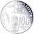 Munten, Frankrijk, Sainte-Mère-Eglise, 100 Francs, 1994, ESSAI, FDC, Zilver