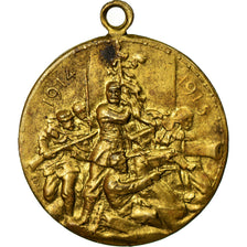 France, Medal, Première Guerre Mondiale, 1914-1915, AU(55-58), Copper