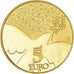 Francja, 5 Euro, Europa, La Paix, 2015, Paris, BE, MS(65-70), Złoto