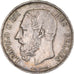 Moneda, Bélgica, Leopold II, 5 Francs, 5 Frank, 1870, MBC, Plata, KM:24