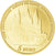 França, 5 Euro, Abbaye de Cluny, Europa, 2010, Paris, BE, MS(65-70), Dourado