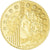 França, 5 Euro, Abbaye de Cluny, Europa, 2010, Paris, BE, MS(65-70), Dourado