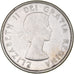 Moneta, Canada, Elizabeth II, 50 Cents, 1964, Royal Canadian Mint, Ottawa