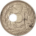 Munten, Frankrijk, Lindauer, 10 Centimes, 1921, ZF+, Copper-nickel, KM:866a