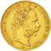 Austria, Franz Joseph I, 8 Florins-20 Francs, 1878, EF(40-45), Gold, KM:2269