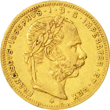 Österreich, Franz Joseph I, 8 Florins-20 Francs, 1887, SS, Gold, KM:2269