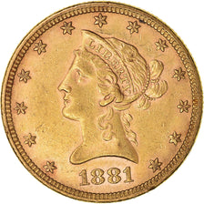 Münze, Vereinigte Staaten, Coronet Head, $10, Eagle, 1881, U.S. Mint