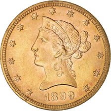 Moneta, Stati Uniti, Coronet Head, $10, Eagle, 1899, U.S. Mint, Philadelphia