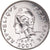 Moeda, Nova Caledónia, 10 Francs, 2001, Paris, MS(65-70), Níquel, KM:11