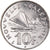 Moneta, Nowa Kaledonia, 10 Francs, 2001, Paris, MS(65-70), Nikiel, KM:11