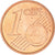 Francja, Euro Cent, 2000, Paris, BU, MS(65-70), Miedź platerowana stalą