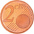 Francja, 2 Euro Cent, 1999, Paris, Proof / BE, MS(65-70), Miedź platerowana