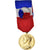 Francia, Médaille d'honneur du travail, medalla, 1987, Excellent Quality