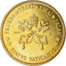 Watykan, medal, 50 C, Essai-Trial Siège Vacant, 2005, MS(63), Mosiądz