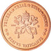 Vaticano, medalha, 2 C, Essai-Trial Siège Vacant, 2005, MS(65-70), Cobre