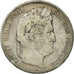 Moneta, Francja, Louis-Philippe, 5 Francs, 1837, Rouen, VF(20-25), Srebro