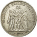 Coin, France, Hercule, 5 Francs, 1877, Paris, EF(40-45), Silver, KM:820.1