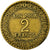 Moneda, Francia, Chambre de commerce, 2 Francs, 1926, Paris, MBC, Aluminio -