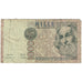 Banconote, Italia, 1000 Lire, Undated (1982), KM:109a, D