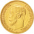 Russia, Nicholas II, 5 Roubles, 1901, St. Petersburg, AU(50-53), Gold, KM:62