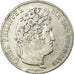 Moneta, Francia, Louis-Philippe, 5 Francs, 1834, Bayonne, MB+, Argento