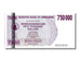 Geldschein, Simbabwe, 750,000 Dollars, 2007, 2007-12-31, UNZ