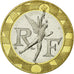 Munten, Frankrijk, Génie, 10 Francs, 1996, FDC, Aluminum-Bronze, Gadoury:827a