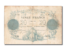 France, 20 Francs, ...-1889 Circulated during XIXth, 1871, 1871-03-02