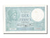 Billete, Francia, 10 Francs, 10 F 1916-1942 ''Minerve'', 1940, 1940-12-26, EBC