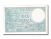 Billete, Francia, 10 Francs, 10 F 1916-1942 ''Minerve'', 1939, 1939-08-17, EBC