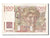 Banknot, Francja, 100 Francs, Jeune Paysan, 1954, 1954-03-04, AU(50-53)