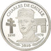 France, Medal, Charles De Gaulle, History, 2010, MS(65-70), Silver