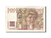 Banknot, Francja, 100 Francs, Jeune Paysan, 1954, 1954-03-04, EF(40-45)