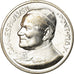 Vaticaan, Medaille, Le Pape Jean-Paul II, Ricci, ZF+, Silvered bronze