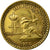 Moneta, Monaco, Louis II, Franc, 1924, Poissy, AU(50-53), Aluminium-Brąz