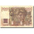 Banknot, Francja, 100 Francs, Jeune Paysan, 1953, 1953-08-06, VF(30-35)