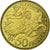 Moneta, Monaco, 50 Francs, 1950, MS(65-70), Aluminium-Brąz, Gadoury:141