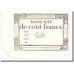 França, 100 Francs, 1794-1795, Le Noble, AU(55-58), KM:A78