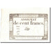 França, 100 Francs, 1794-1795, Lassia, AU(55-58), KM:A78