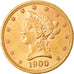 Moneda, Estados Unidos, Coronet Head, $10, Eagle, 1900, Philadelphia, EBC, Oro