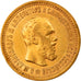 Moneda, Rusia, Alexander III, 5 Roubles, 1889, St. Petersburg, MBC+, Oro, KM:42