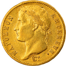 Moneta, Francja, Napoléon I, 20 Francs, 1812, Paris, EF(40-45), Złoto