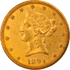 Münze, Vereinigte Staaten, Coronet Head, $10, Eagle, 1894, U.S. Mint, New